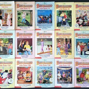 THE BABYSITTERS CLUB LITTLE SISTER LOT OF 15 BOOKS VINTAGE 1980s & SUPER SPECIAL